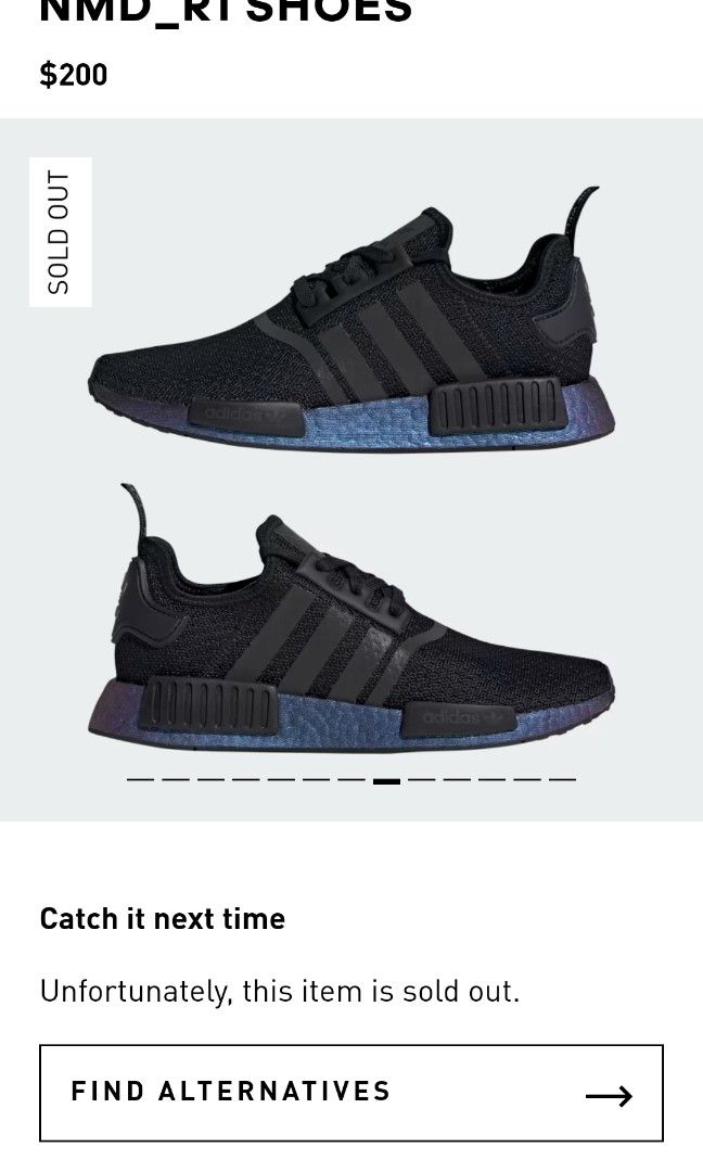adidas nmd r1 herren black