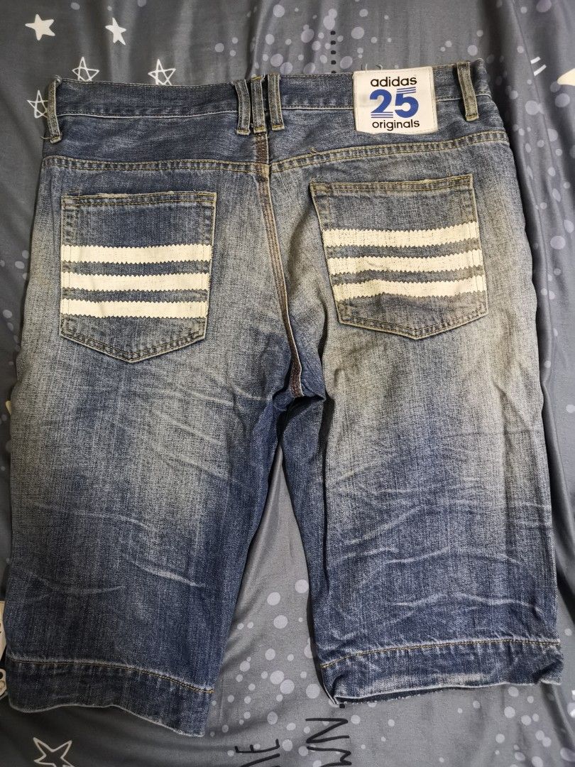 Bermuda jeans adidas cheap