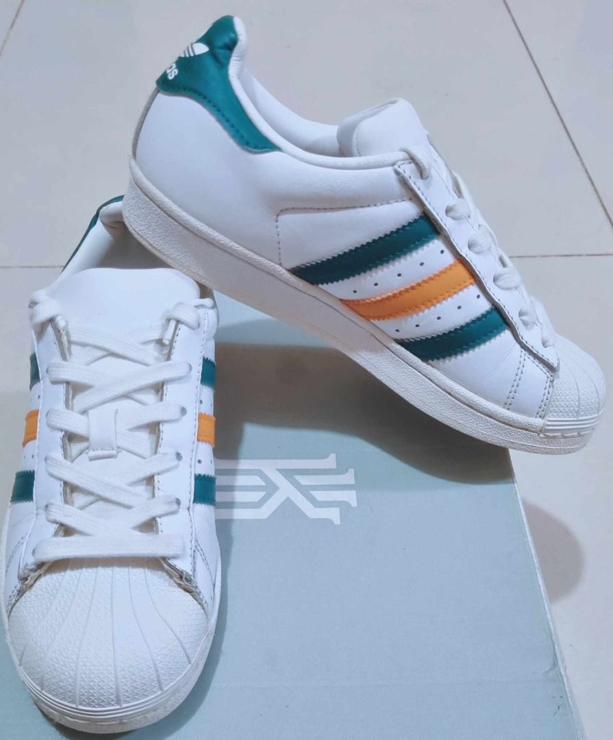 Adidas superstar store green tumblr