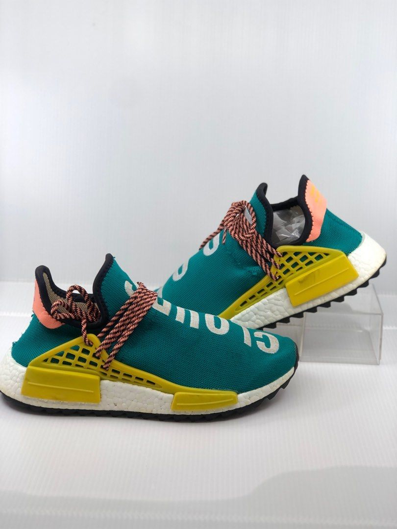 Adidas PW Human Race NMD TR 'Sun Glow' Shoes - Size 7.5
