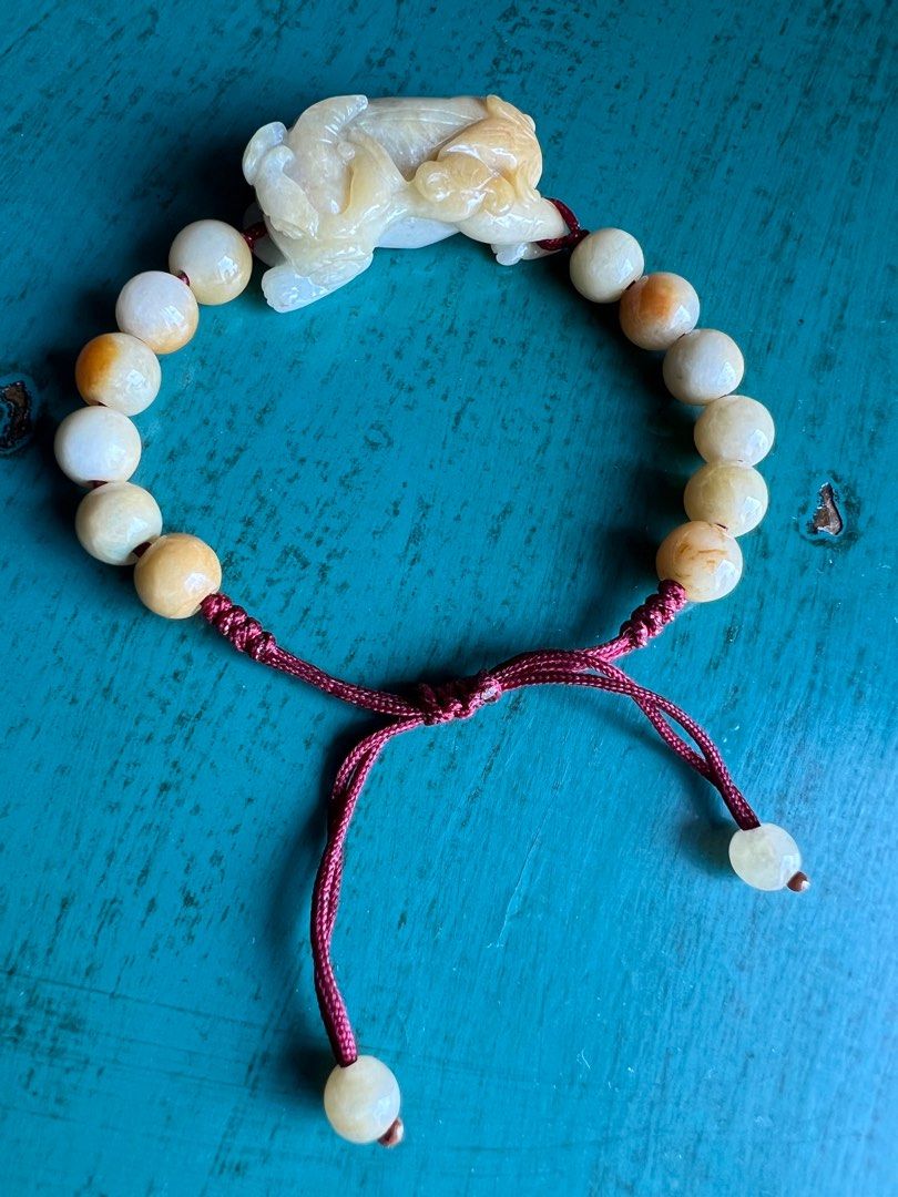 Adjustable jade clearance bracelet