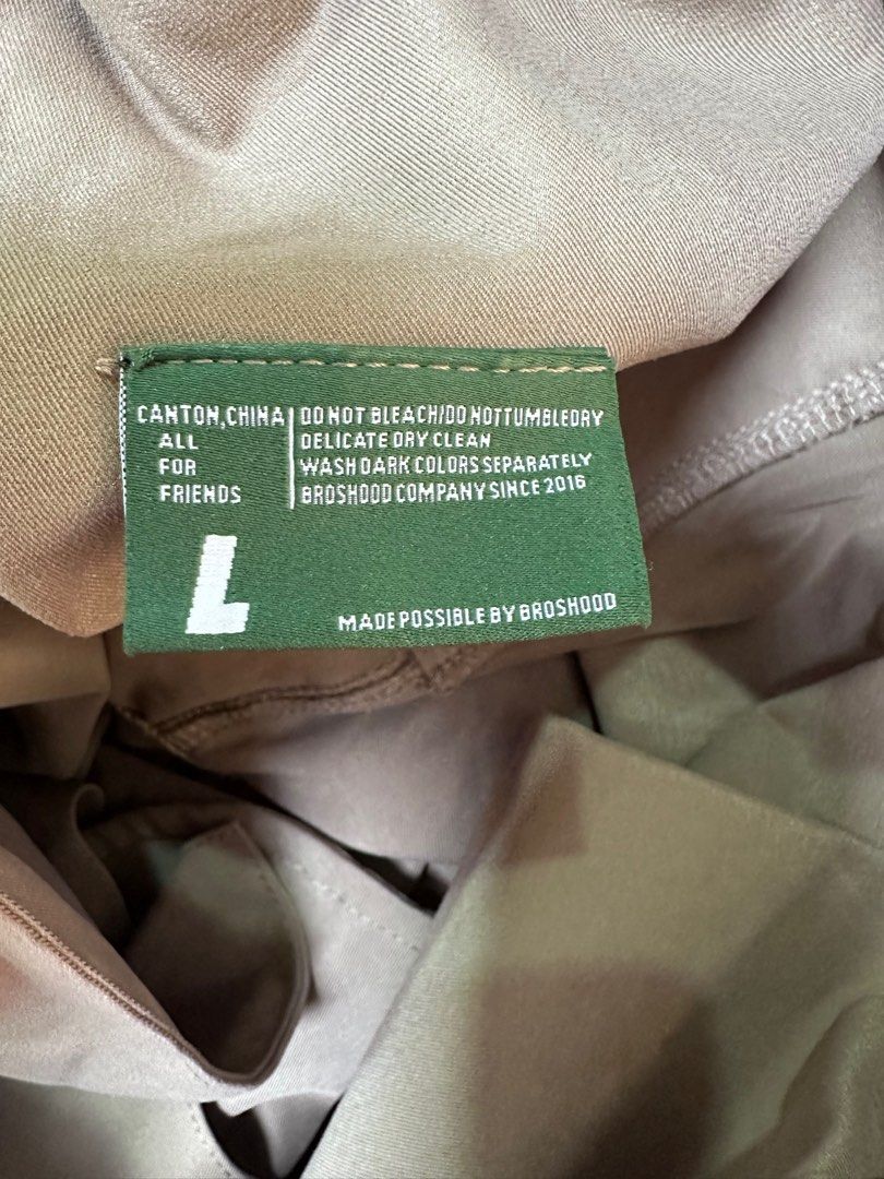 AFFD X BROSHOOD | Cargo Pants (Category: Joggers) located in Lapu Lapu. Submitted by nervecloset (Listing ID 1256718040, Image 3). Description: AFFD X BROSHOOD | Cargo Pants Large on tag.. Fits 34 Actual measurements shown in photos Brandnew with tag 1350 + sf.