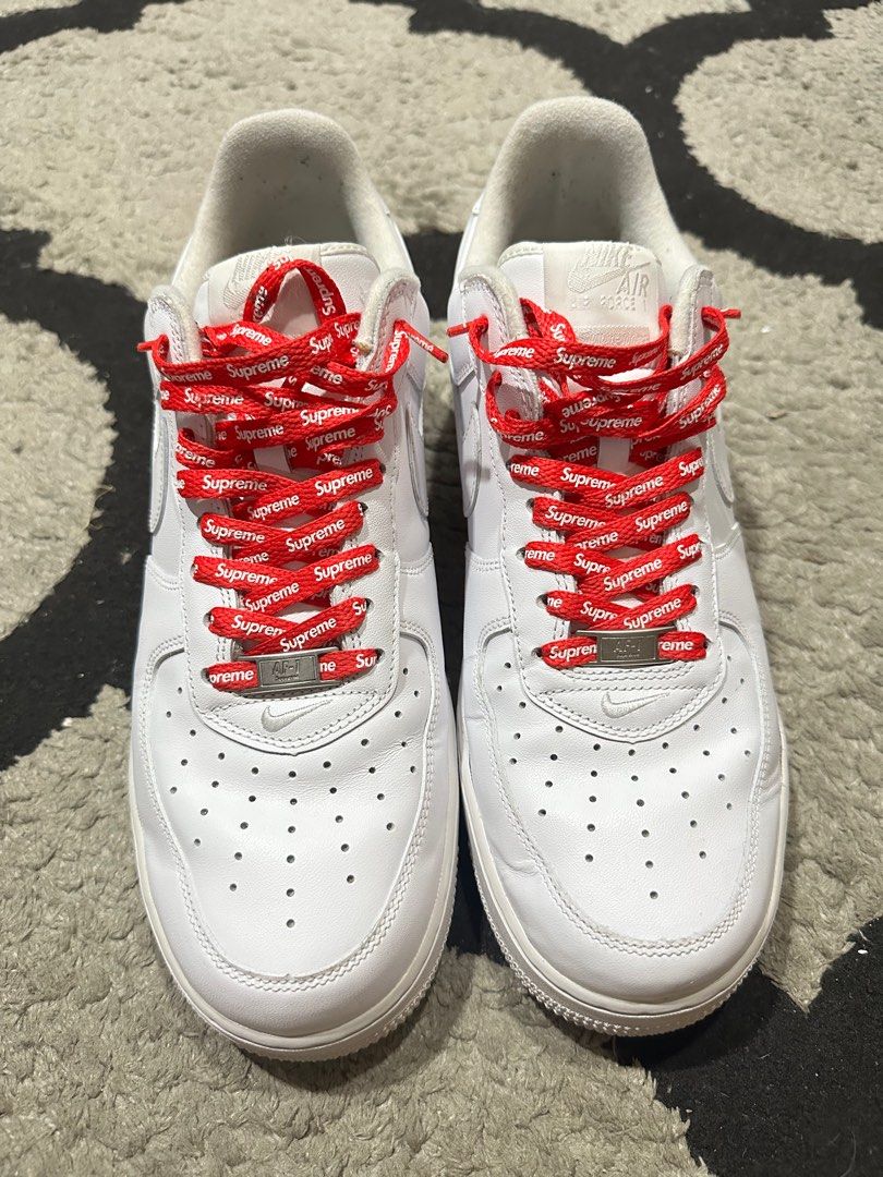 Supreme white outlet air force