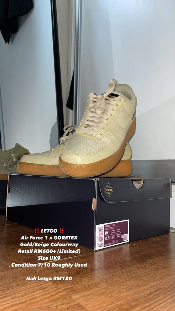 Air force 1 gore tex beige deals