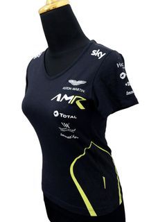 💯% Auth Aston Martin Racing V-neck Shirt