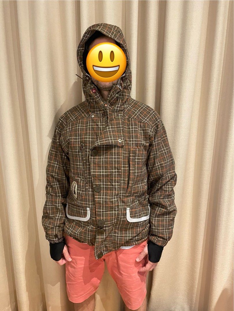 Plaid sales ski jacket