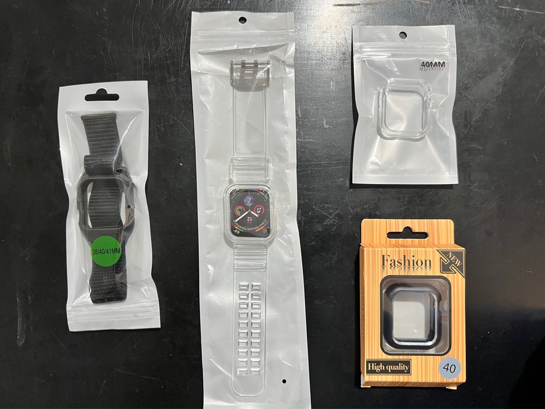 Apple Watch case and strap size 40, Computers & Tech, Parts