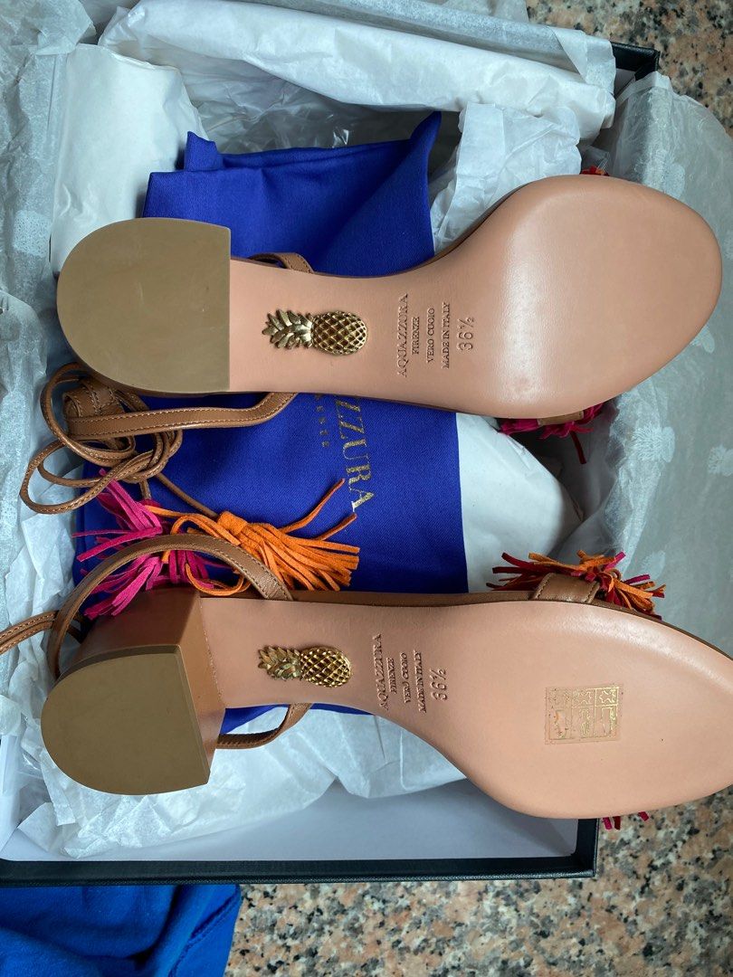 Aquazzura wild discount thing block heel