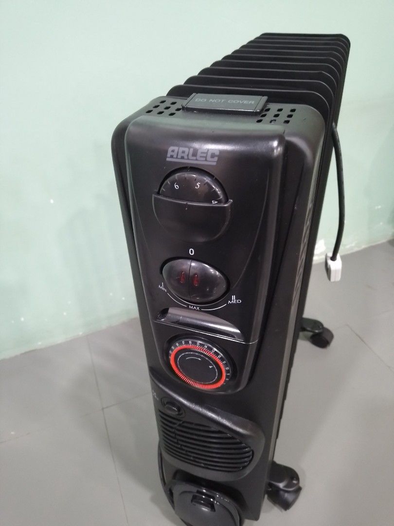Arlec oil heater 2400w, TV & Home Appliances, Water Heater & Instant