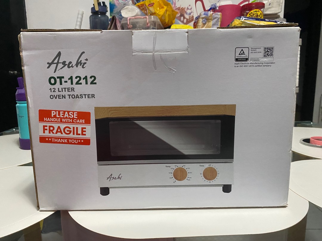 Asahi OT 1212 12Liter Oven Toaster with Temperature Control and 30