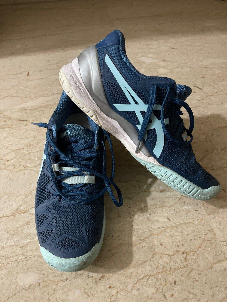 ASICS Gel Resolution 8 US8.5 wmns US7.5 men tennis shoes