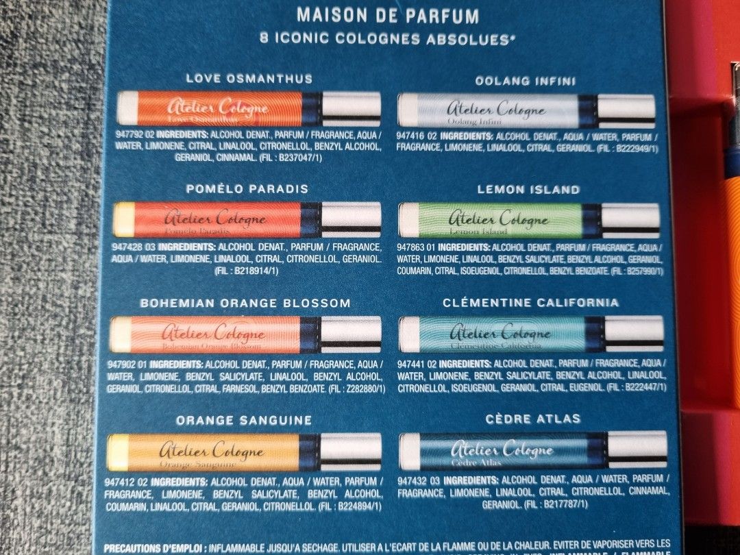 Atelier Cologne Discovery Set, Beauty & Personal Care, Fragrance