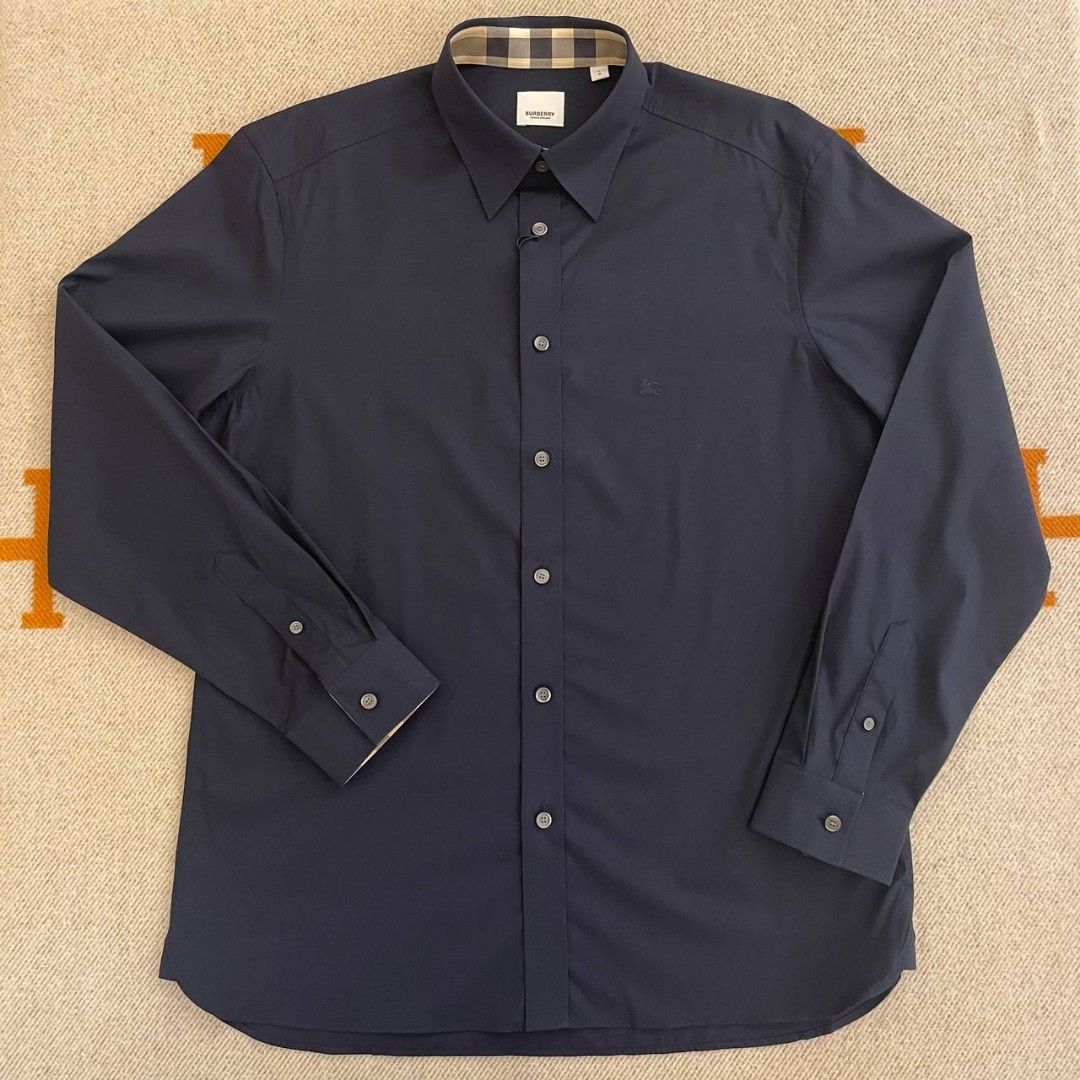 Burberry mens store long sleeve shirt
