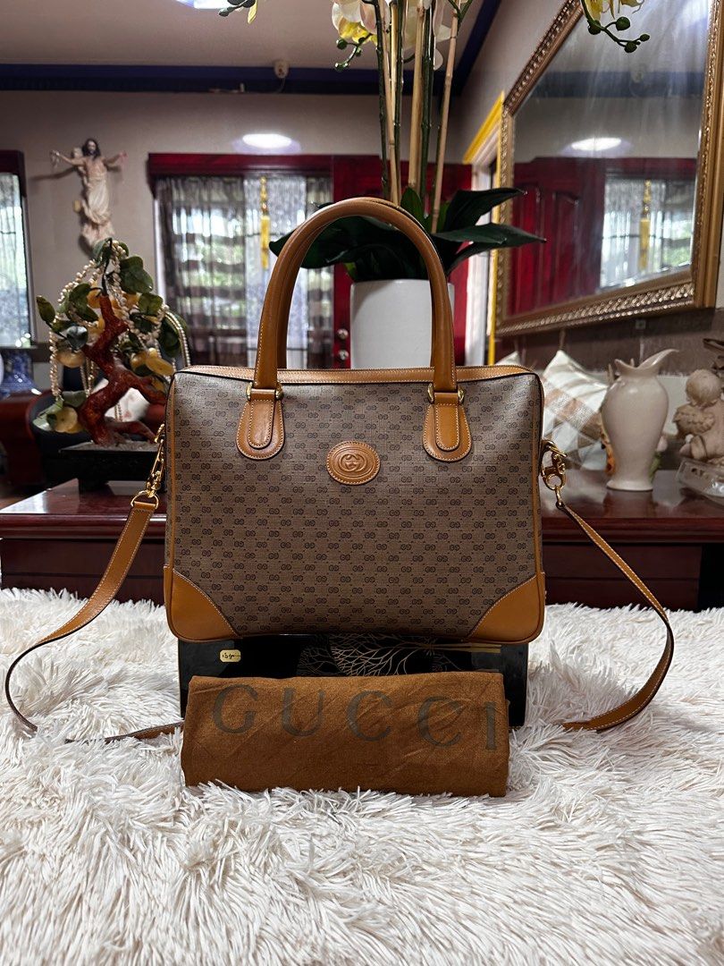 Authentic Gucci Micro GG 2way Bag Luxury Bags Wallets on Carousell