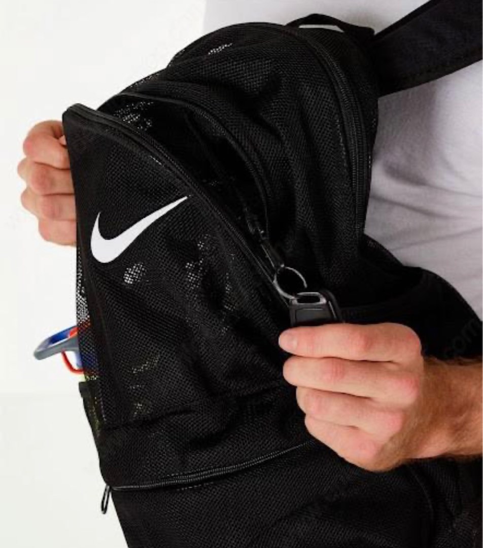 Authentic Nike Mesh Backpack 27L Men s Fashion Bags Backpacks