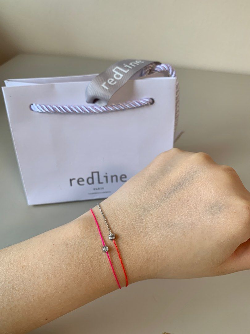 Redline Jewerly - Pure - String-Chain Bracelet For Women with 0.10ct Round  Diamond in Yellow Gold Bezel Setting - Redline