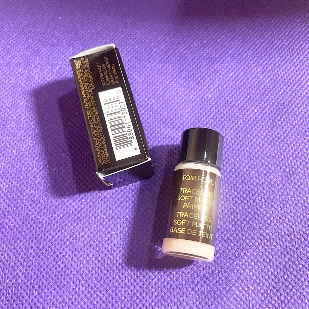 AUTHENTIC Tom ford traceless soft matte makeup primer for foundation (Category: Makeup) located in Pasig City. Submitted by vanityboutique (Listing ID 1256702961, Image 2). Description: Pm for more details mini boxed Brand new and authentic Selling low and affordable One of the best selling brands in the world makeup skincare perfume world .