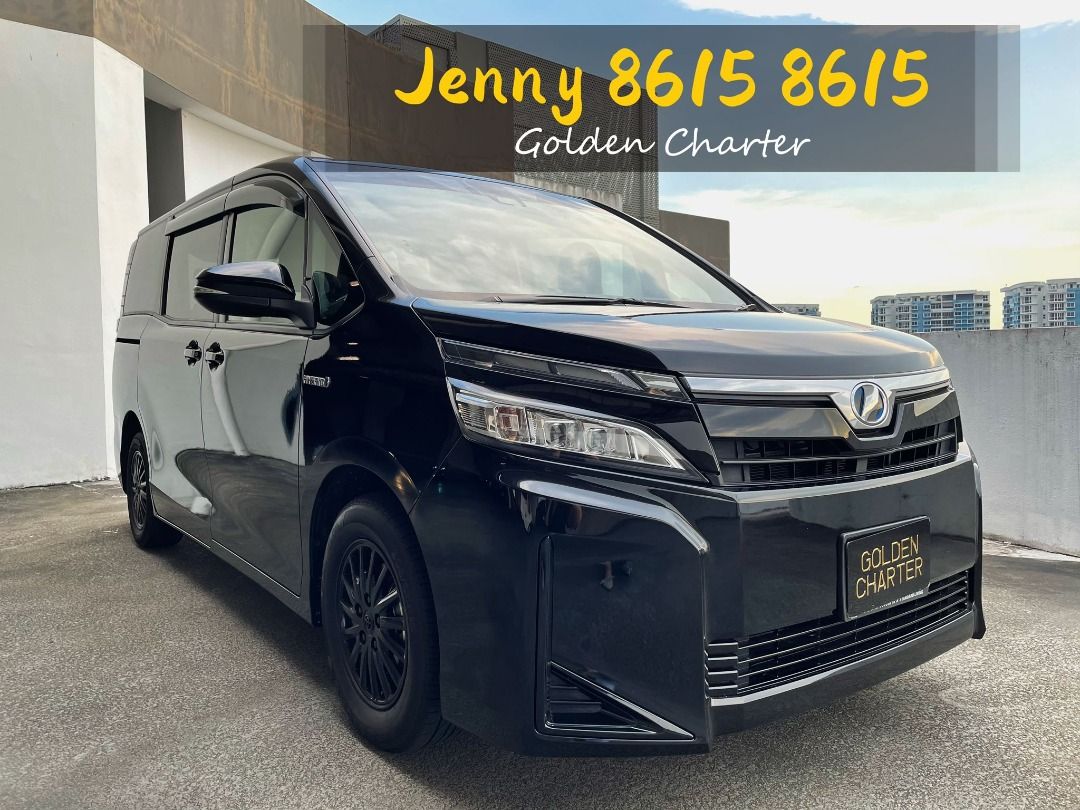 Toyota Noah voxy hybrid rent for grab premium gojek GOCAR XXL Luxury