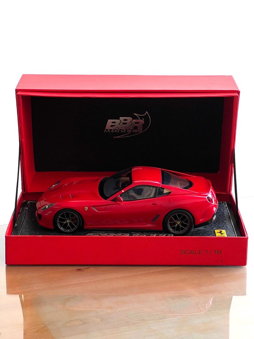 ☆激レア絶版*世界10台*BBR*1/18*Ferrari 599 GTO 2010 グロスブラック ...