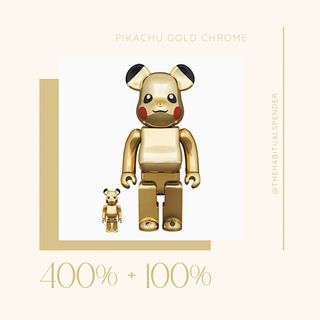 Affordable bearbrick pikachu For Sale | Toys u0026 Games | Carousell Singapore
