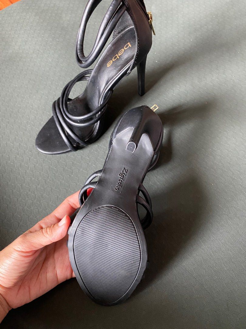 Bebe strappy heels sales