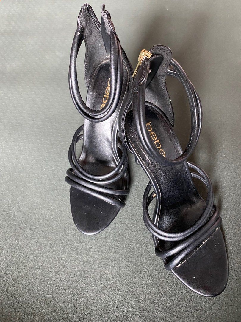 Bebe Strappy heels Women s Fashion Footwear Heels on Carousell
