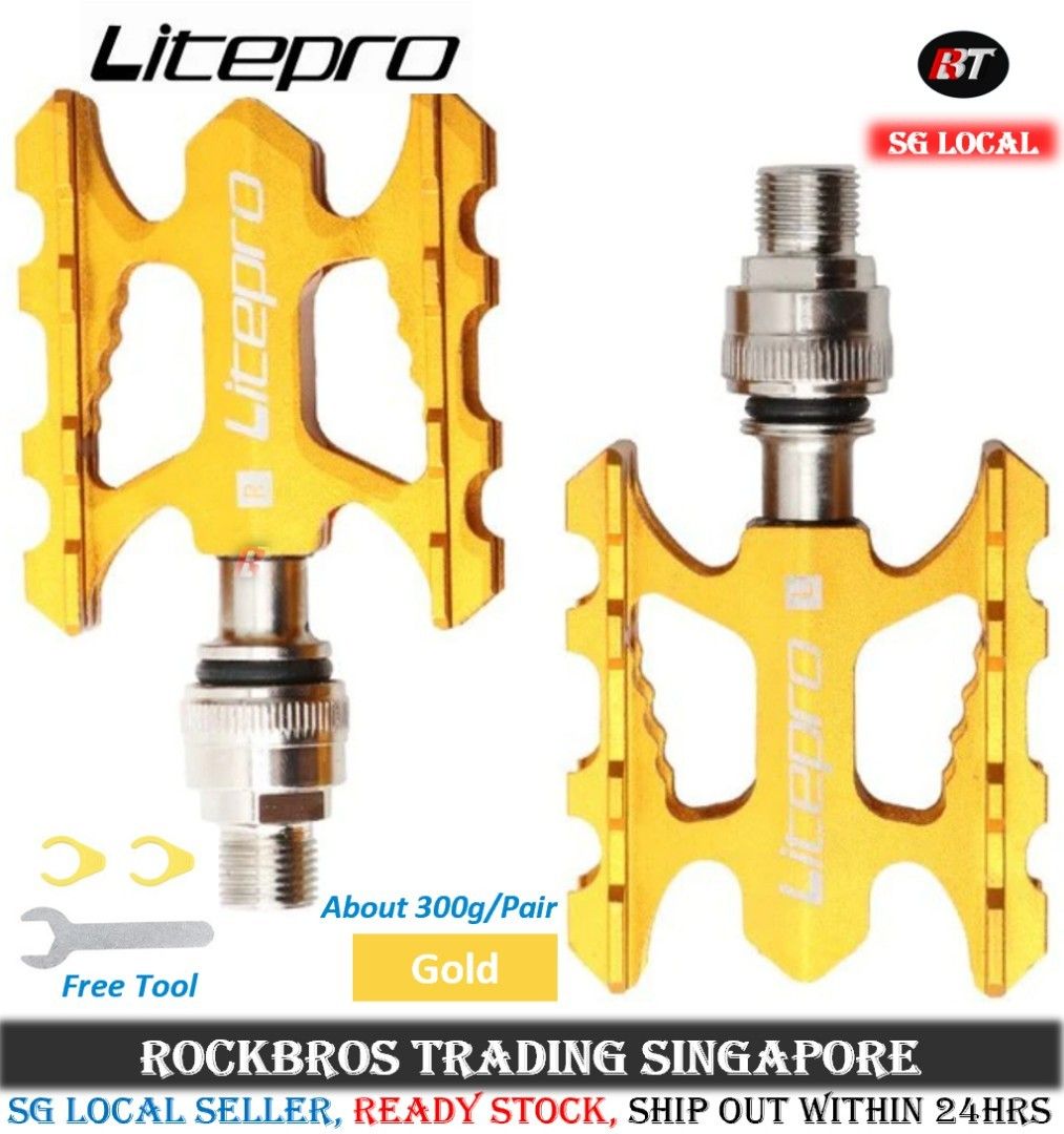 Litepro pedals clearance