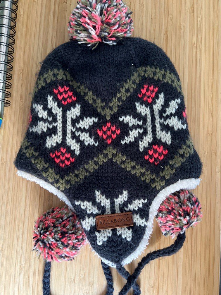 Billabong winter cap, Babies Kids, Babies Kids Fashion on