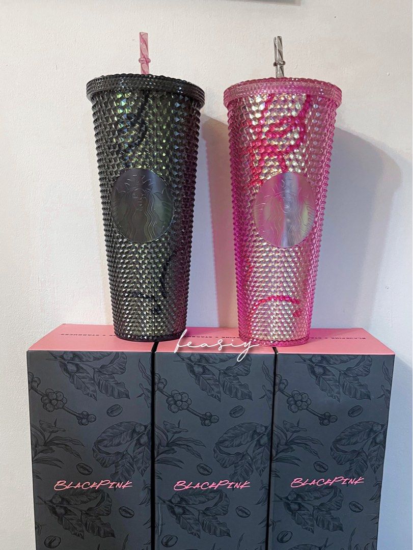 BlackPink x Starbucks Limited Edition Tumbler, Furniture & Home Living