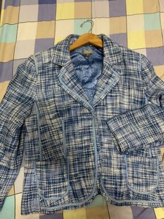 Blue chanel inspired coat