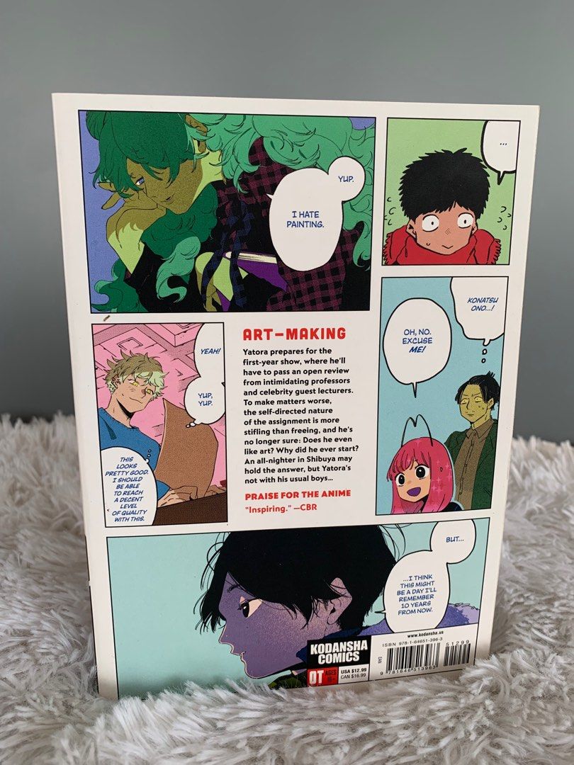 Blue period vol.10 (Category: Storybooks) located in Quezon City. Submitted by gmcompanies_luxviolet (Listing ID 1256724379, Image 2). Description: This is a work of fiction. Names, Charactes,Places, and incidents are the products of the authors imagination or are used fictitiously..