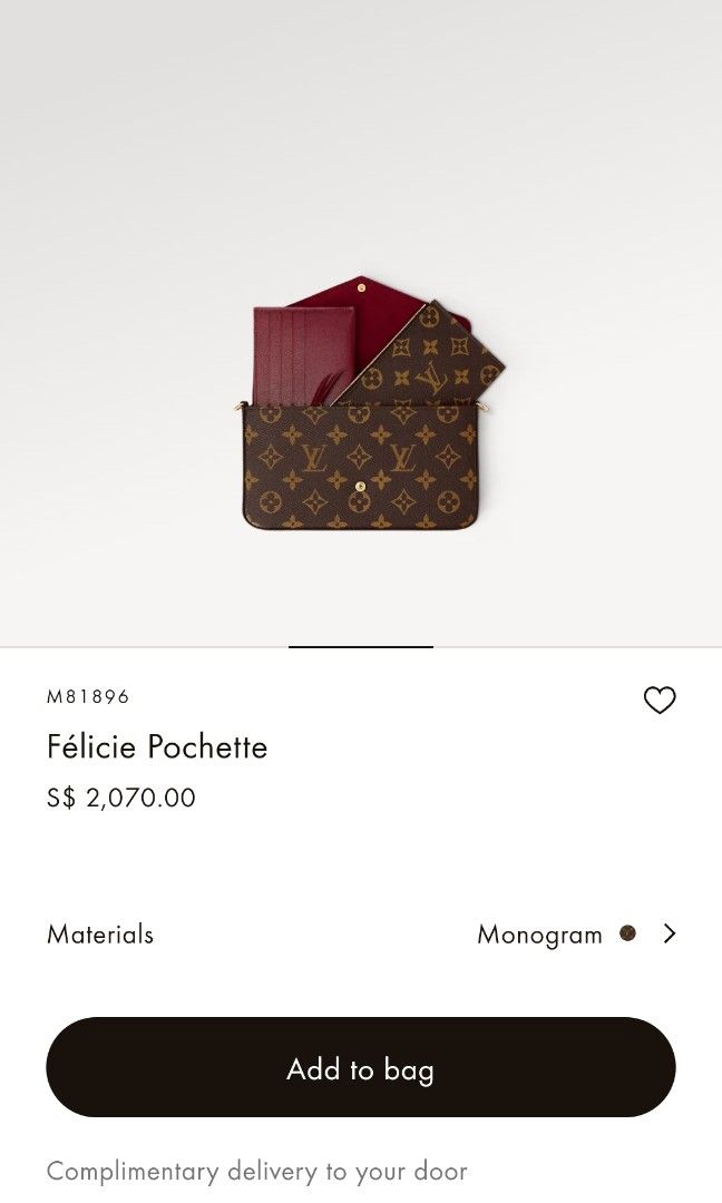 Unboxing my Louis Vuitton Pochette Felicie 