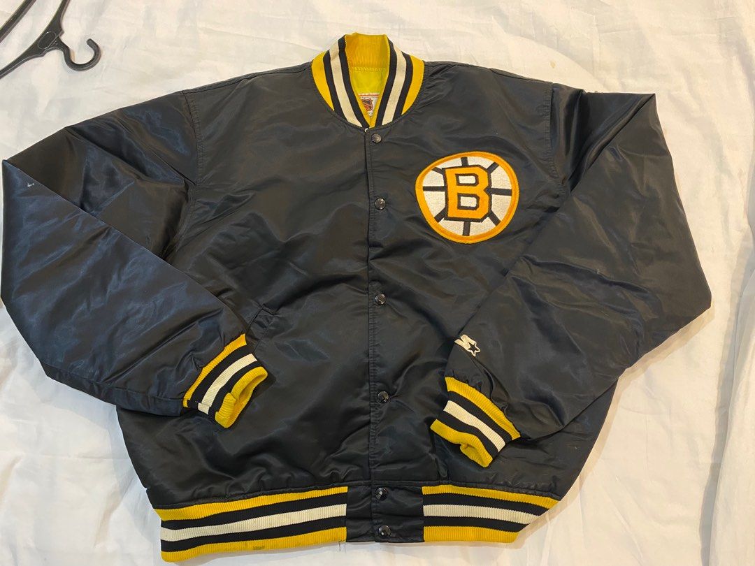 Bruins hotsell varsity jacket
