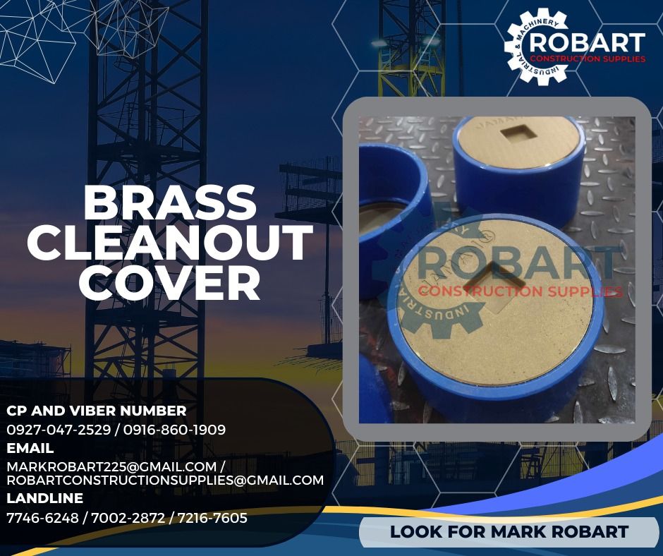 Brass Cleanout Cover, Commercial & Industrial, Construction & Building