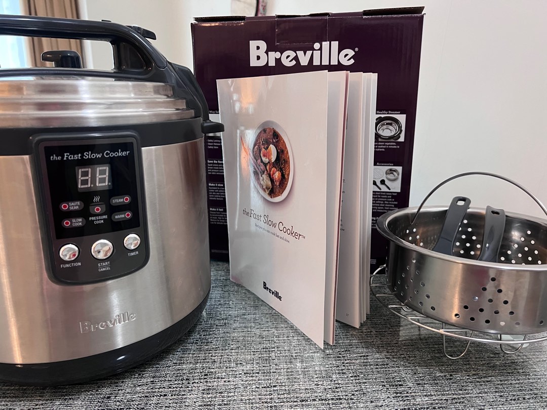 Breville the fast online slow cooker bpr650bss
