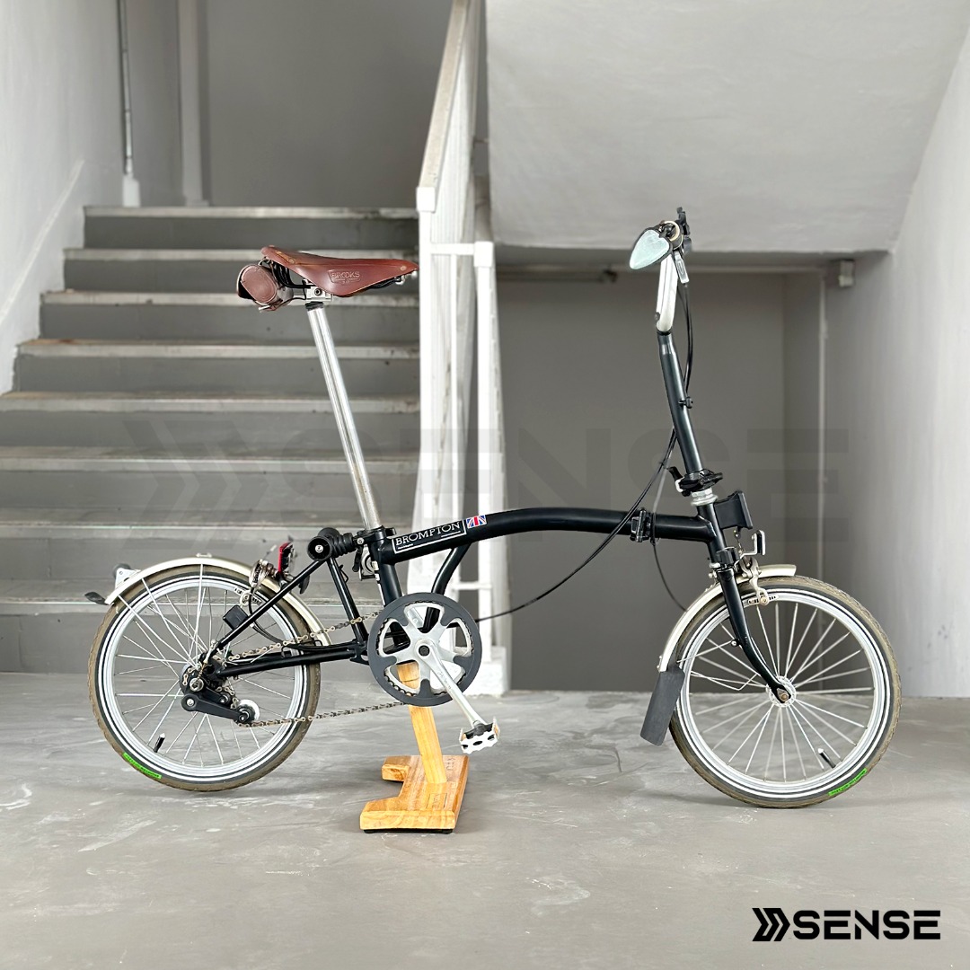 Brompton M3L Black 2012 Sports Equipment Bicycles Parts
