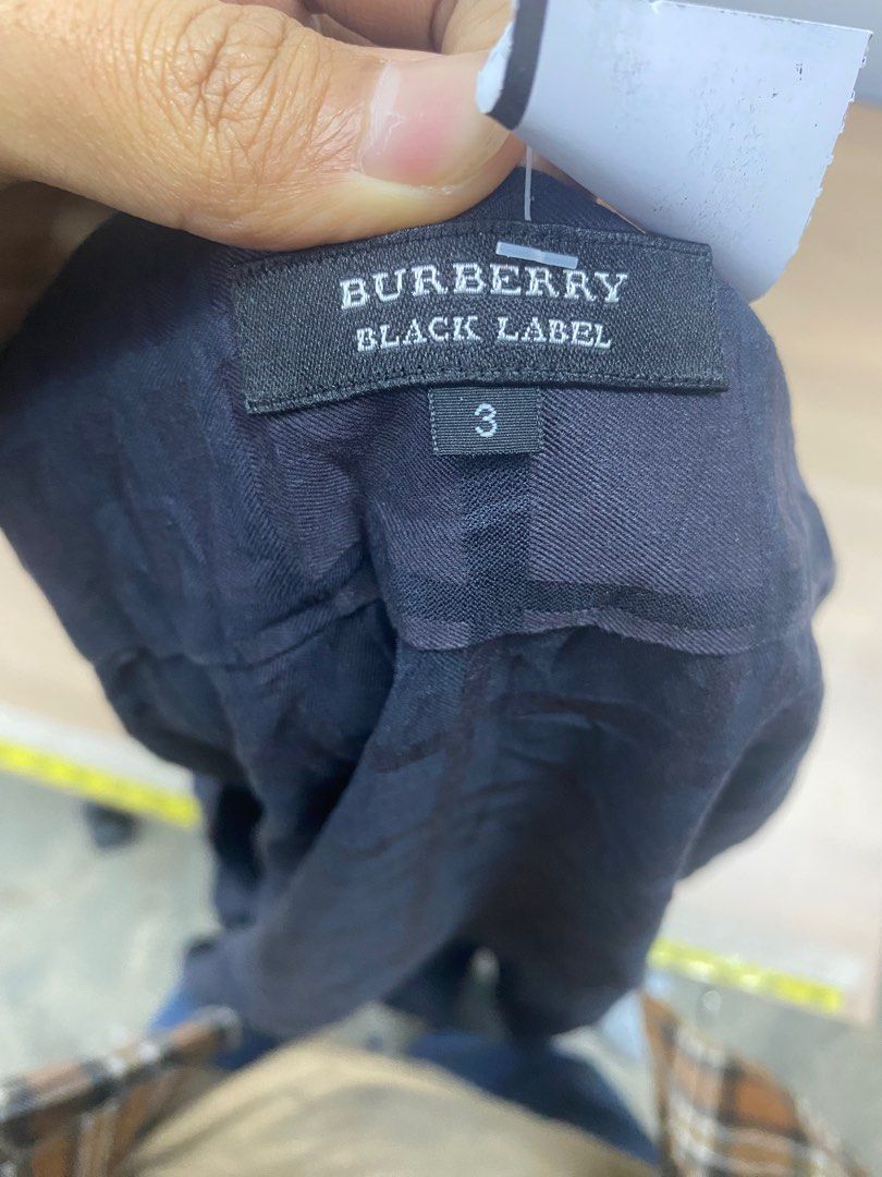 Burberry Black Label Shirt Men s Fashion Tops Sets Formal