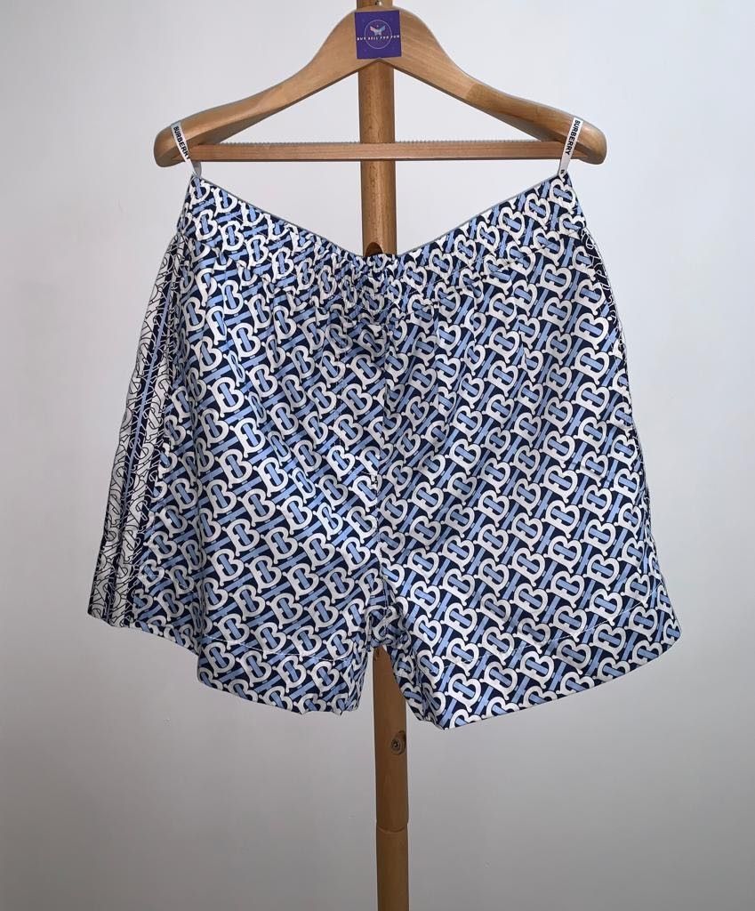 Burberry monogram shorts best sale