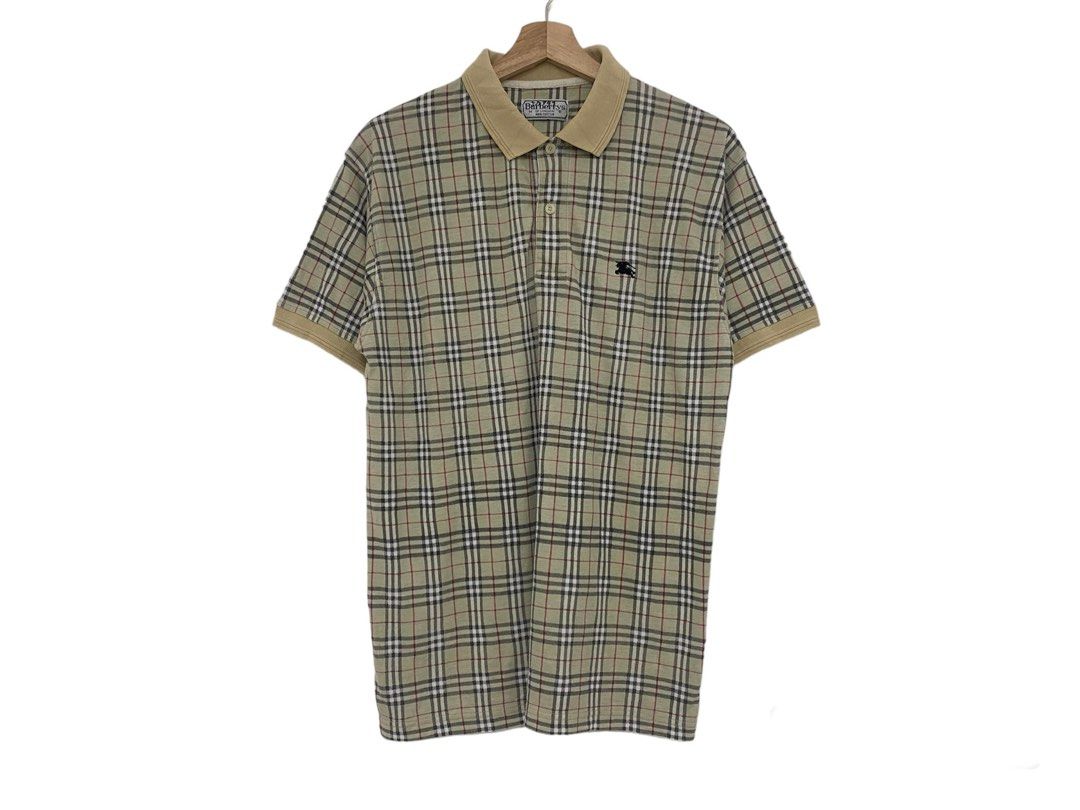BURBERRYS Nova Check Polo Shirt