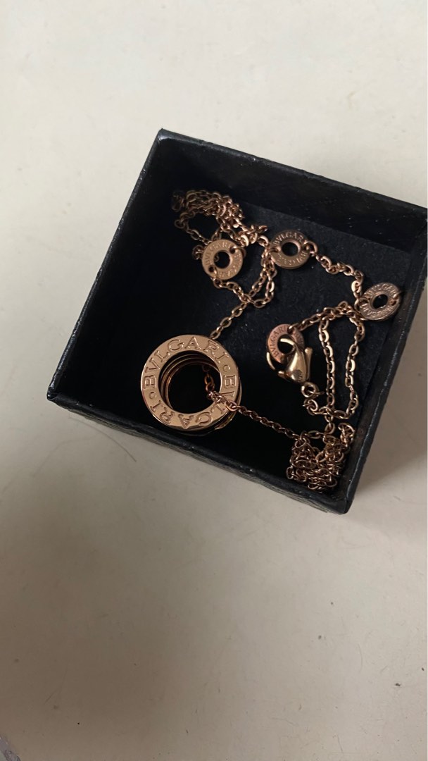 Bvlgari necklace and on sale earrings