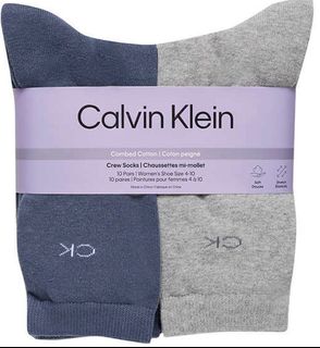 ✔️包順豐Calvin Klein CK 軟棉棉👩🏻女裝襪 (1套10 對同款系列)64246019818369110
