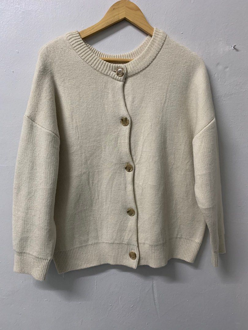 Cardigan polyester size L nude colour Women s Fashion Coats