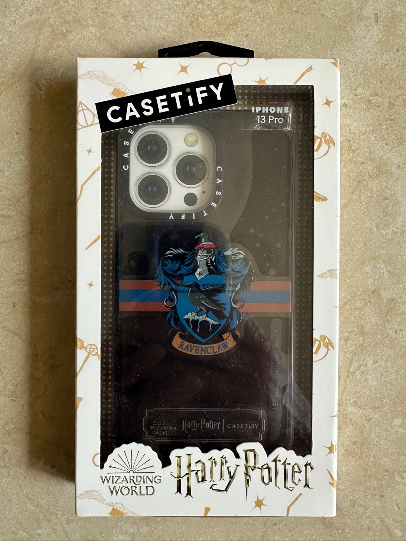 Casetify Harry Potter Ravenclaw for iPhone 13 Pro, 手提電話, 電話及其他裝置配件, 手機套