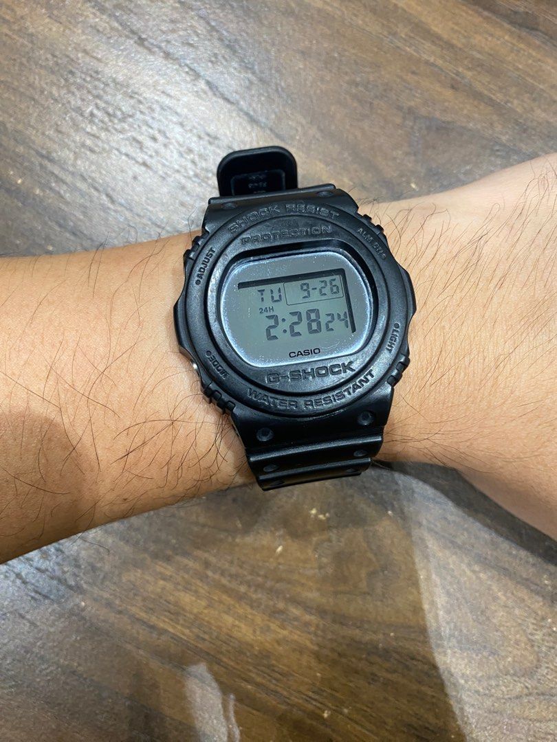 Casio G SHOCK MIRROR DW5700BBMA 1 ORIGINAL