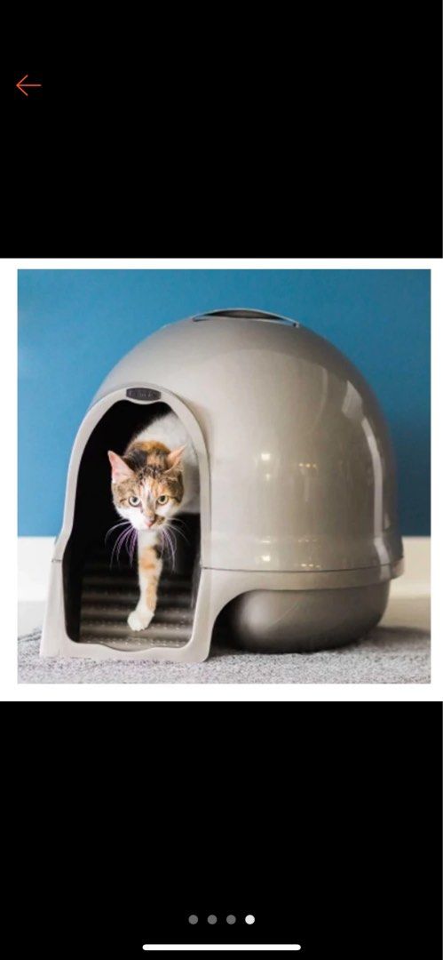 Cat Litter Box Privacy Petmate Booda Cleanstep litter dome Pet