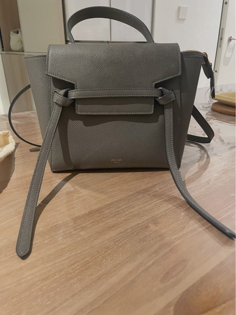 Celine hot sale belted bag