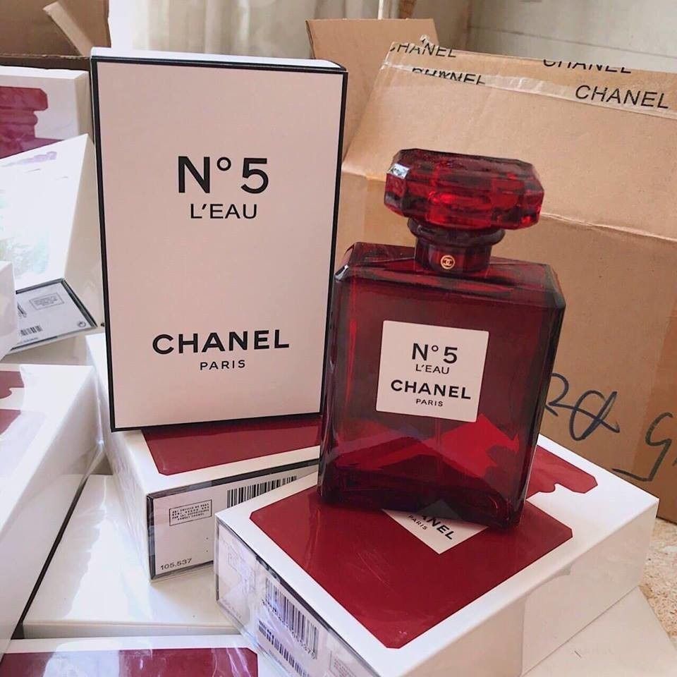 Chanel N5 L'eau Edt 100ml Red (WPB) Perfume