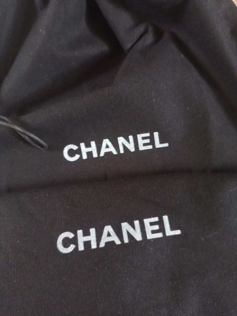 Chanel shoe hotsell dust bags