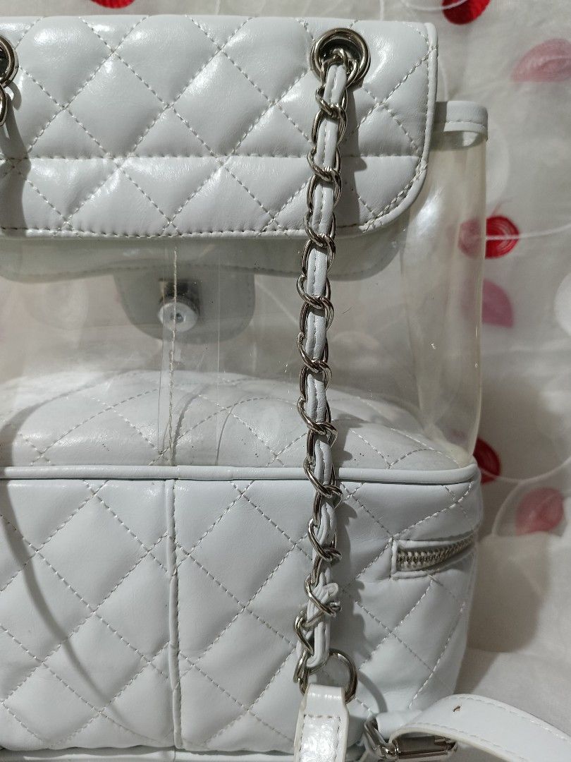 Clear chanel backpack 2025