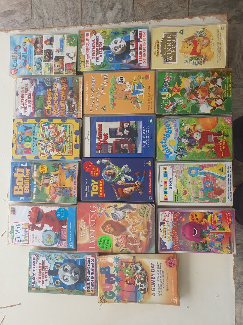 Children VHS tapes, Hobbies & Toys, Music & Media, CDs & DVDs on Carousell